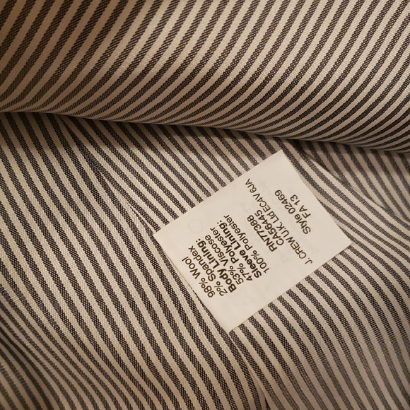 J.Crew Gray Schoolboy Blazer with Gold Buttons - Picture 4 of 5